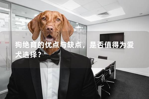 狗絕育的優(yōu)點(diǎn)與缺點(diǎn)，是否值得為愛犬選擇？